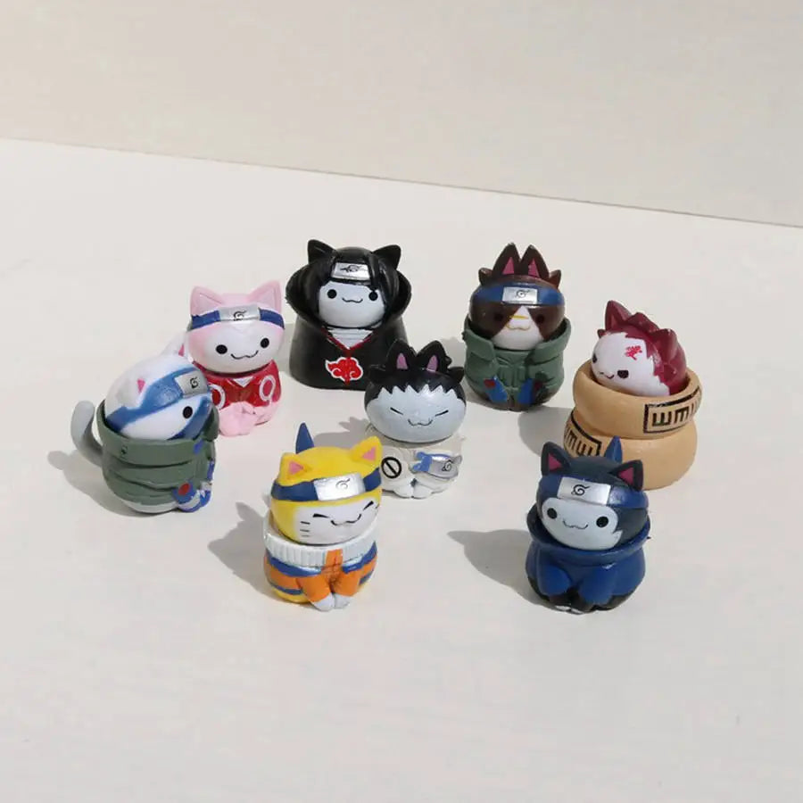 Z Naruto ( Cute kittens) 8PCS/Set